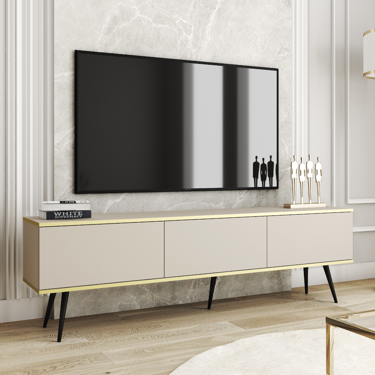 Mueble TV ARA 175 beige