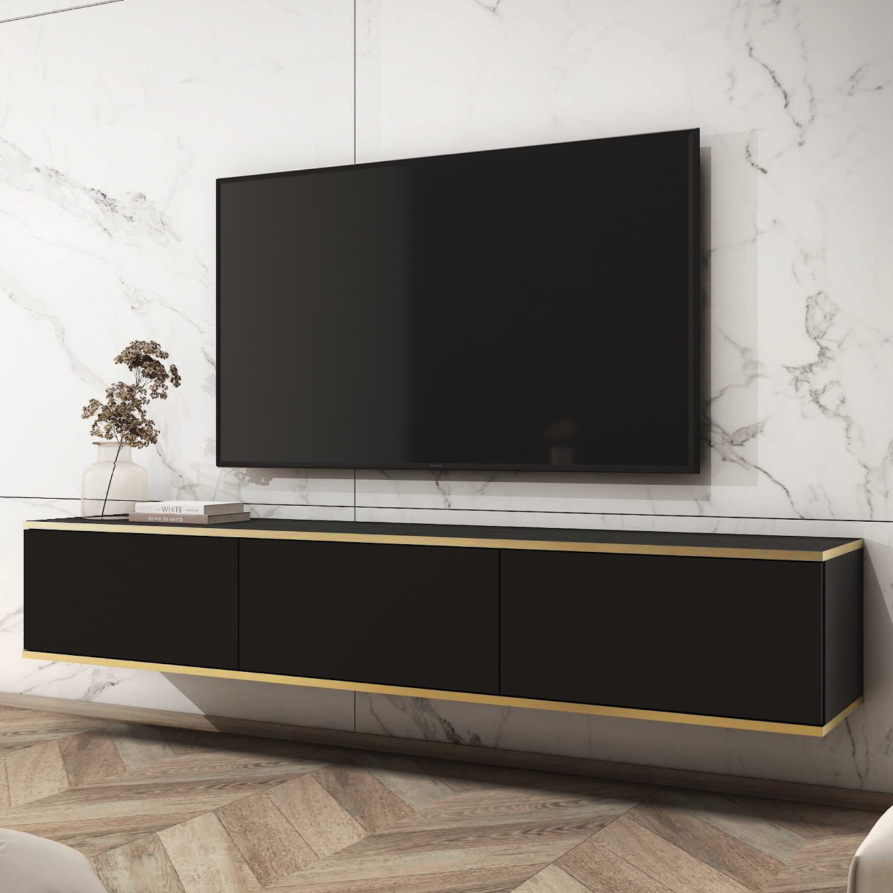 Mueble TV ARA 175 negro